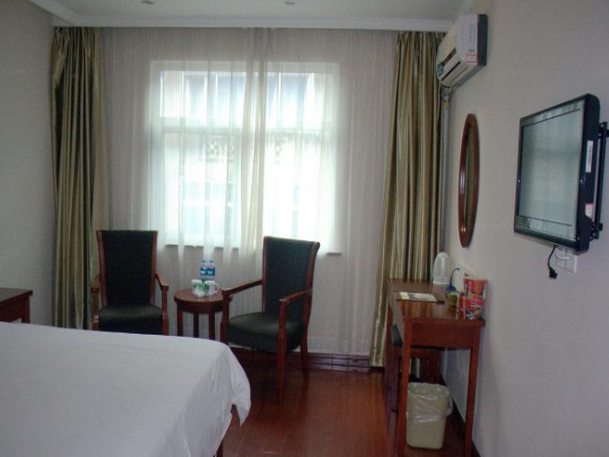 Greentree Inn Jiangsu Wuxi Luoshe Business Hotel Уси Экстерьер фото