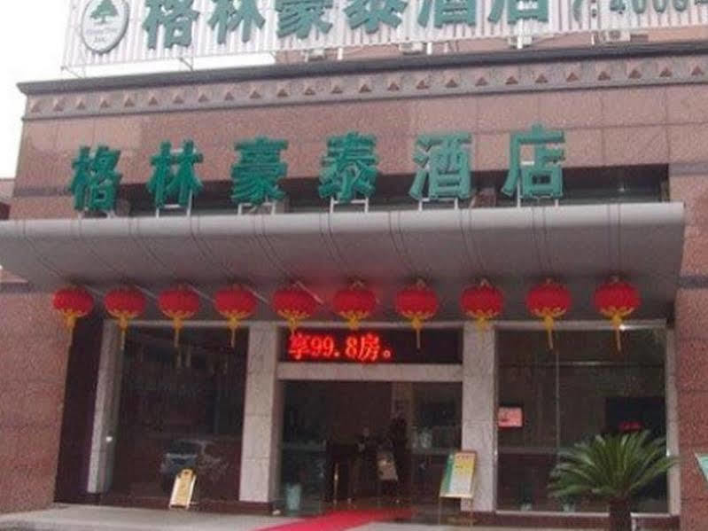 Greentree Inn Jiangsu Wuxi Luoshe Business Hotel Уси Экстерьер фото