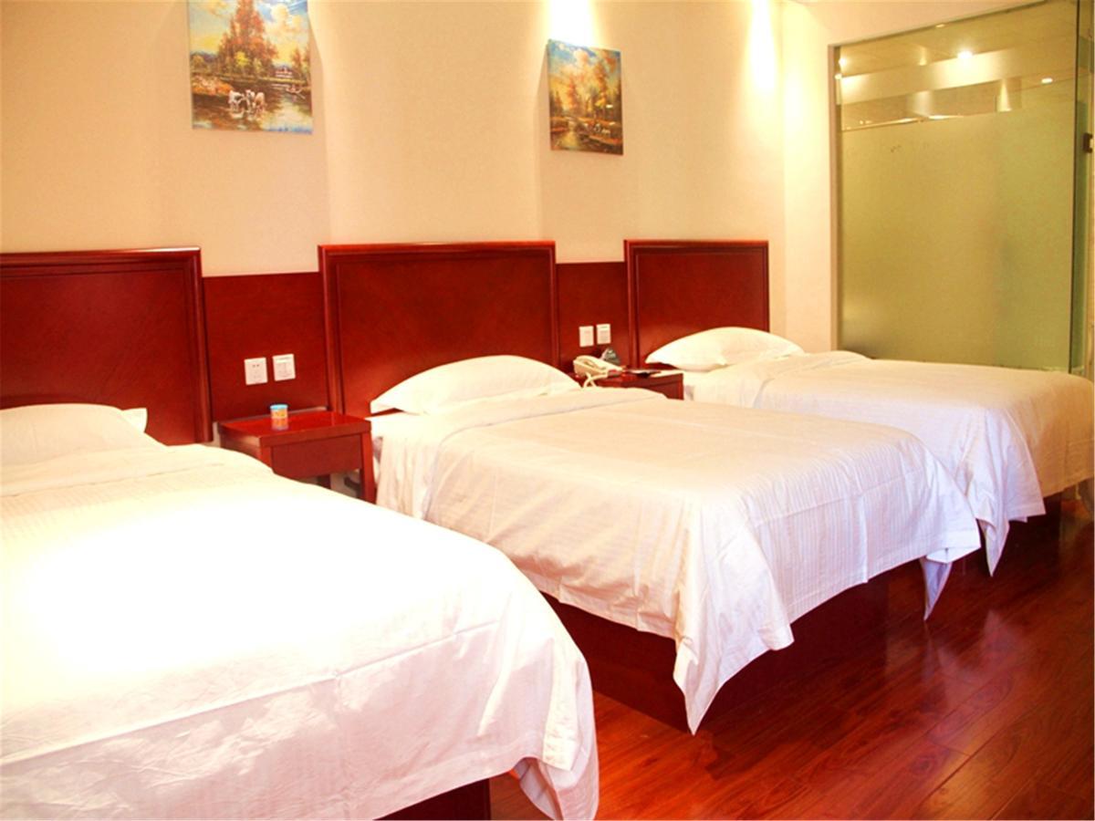 Greentree Inn Jiangsu Wuxi Luoshe Business Hotel Уси Экстерьер фото