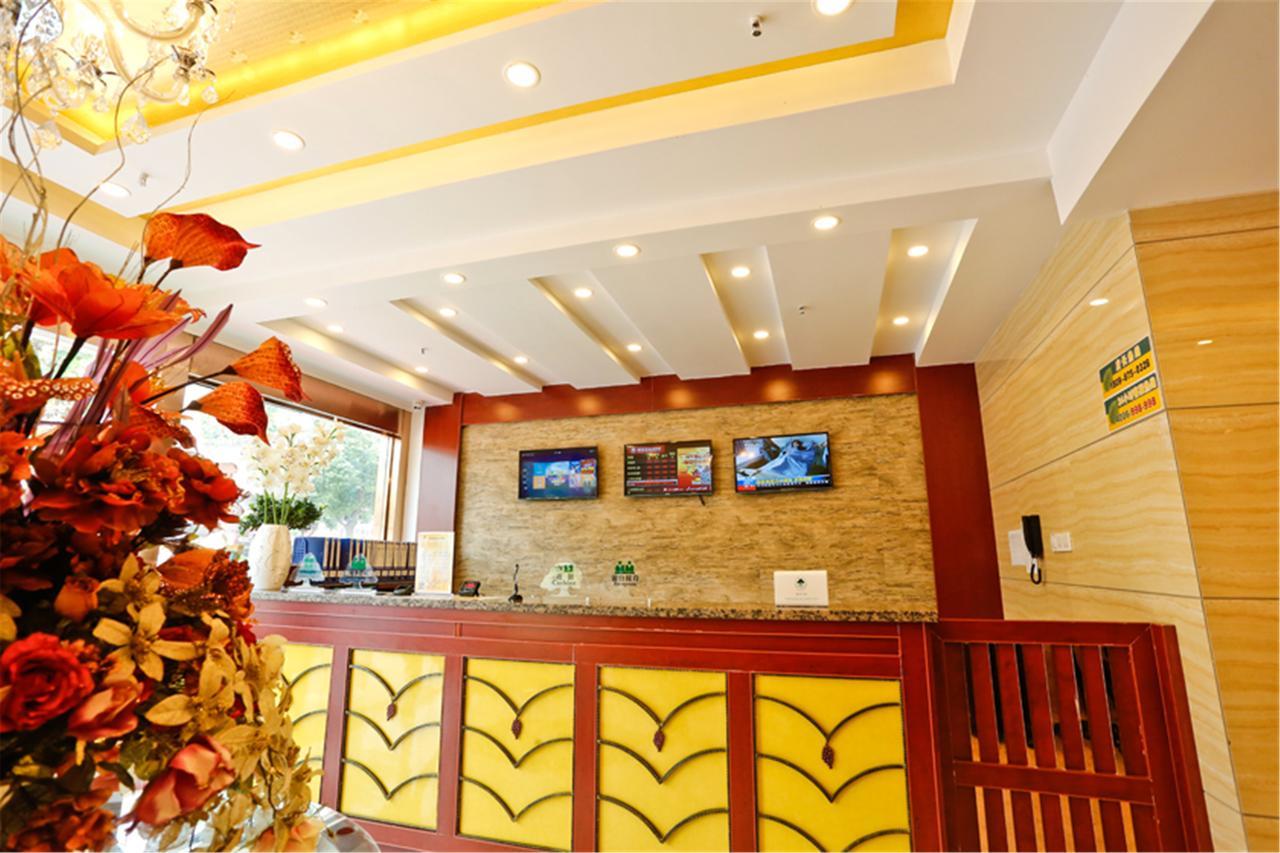Greentree Inn Jiangsu Wuxi Luoshe Business Hotel Уси Экстерьер фото