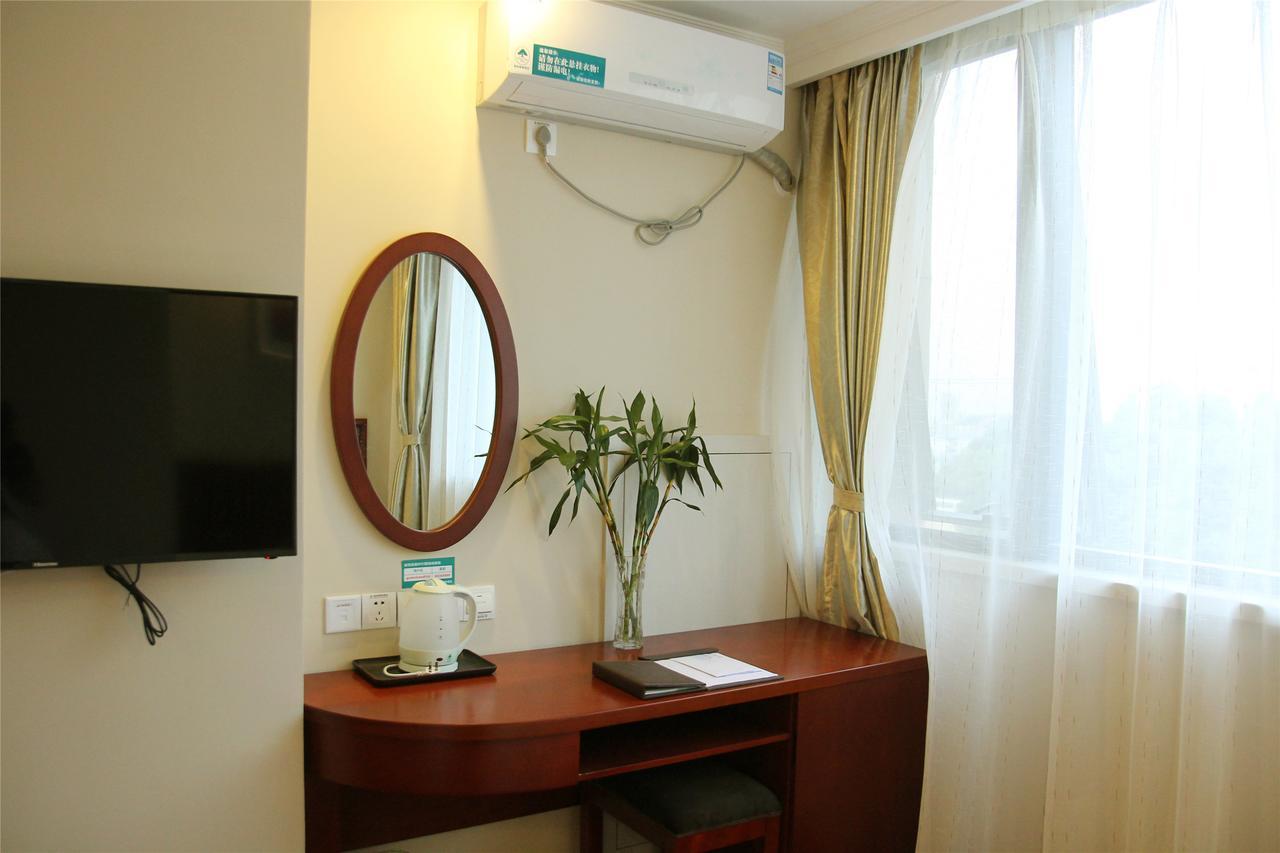 Greentree Inn Jiangsu Wuxi Luoshe Business Hotel Уси Экстерьер фото