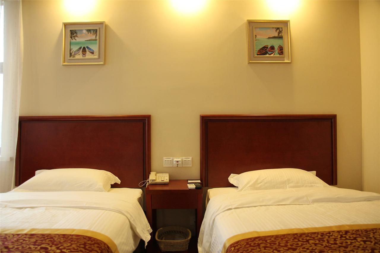 Greentree Inn Jiangsu Wuxi Luoshe Business Hotel Уси Экстерьер фото