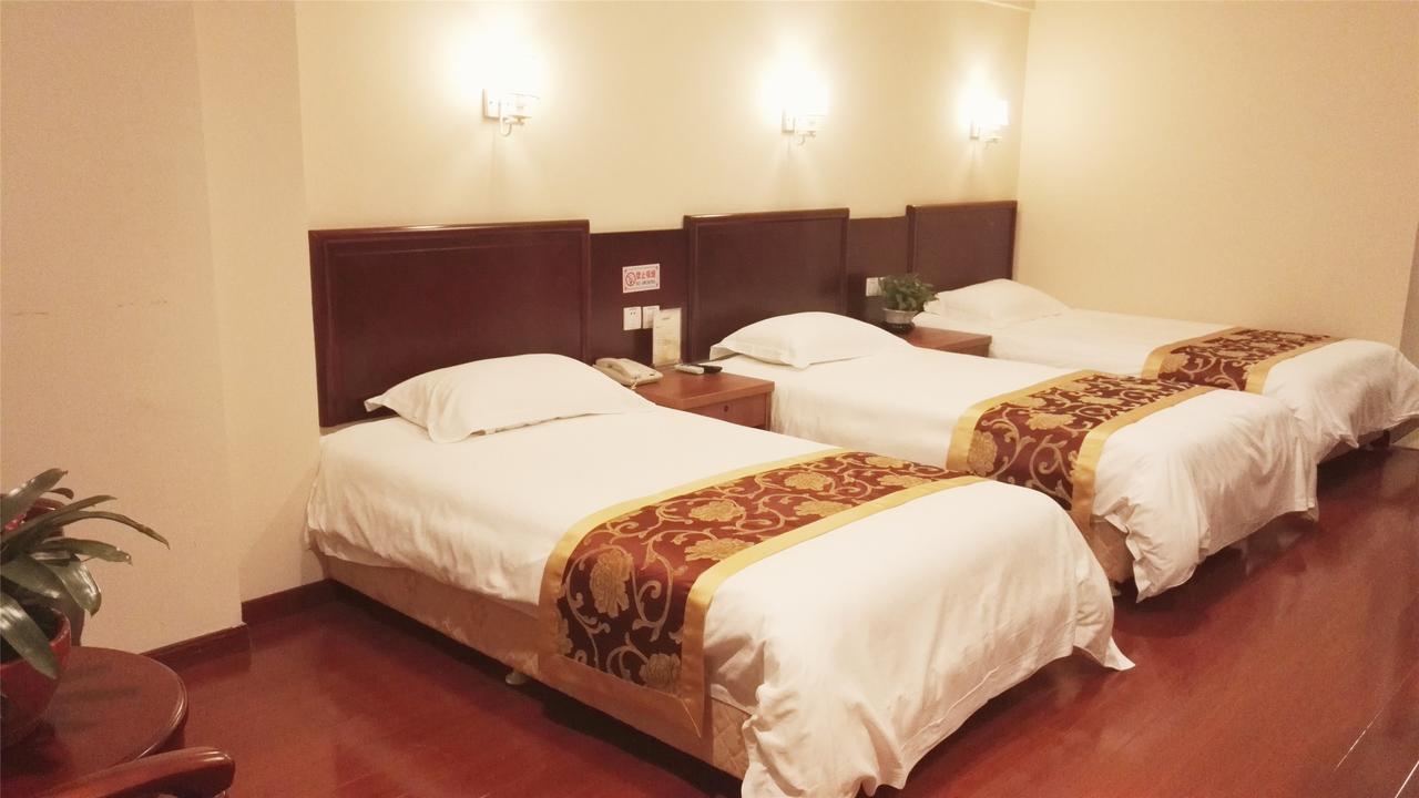 Greentree Inn Jiangsu Wuxi Luoshe Business Hotel Уси Экстерьер фото
