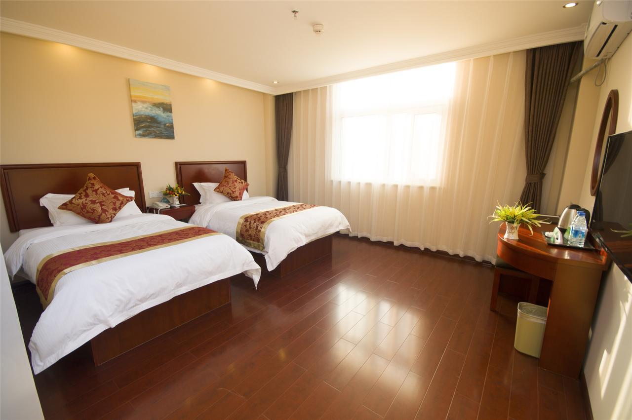 Greentree Inn Jiangsu Wuxi Luoshe Business Hotel Уси Экстерьер фото