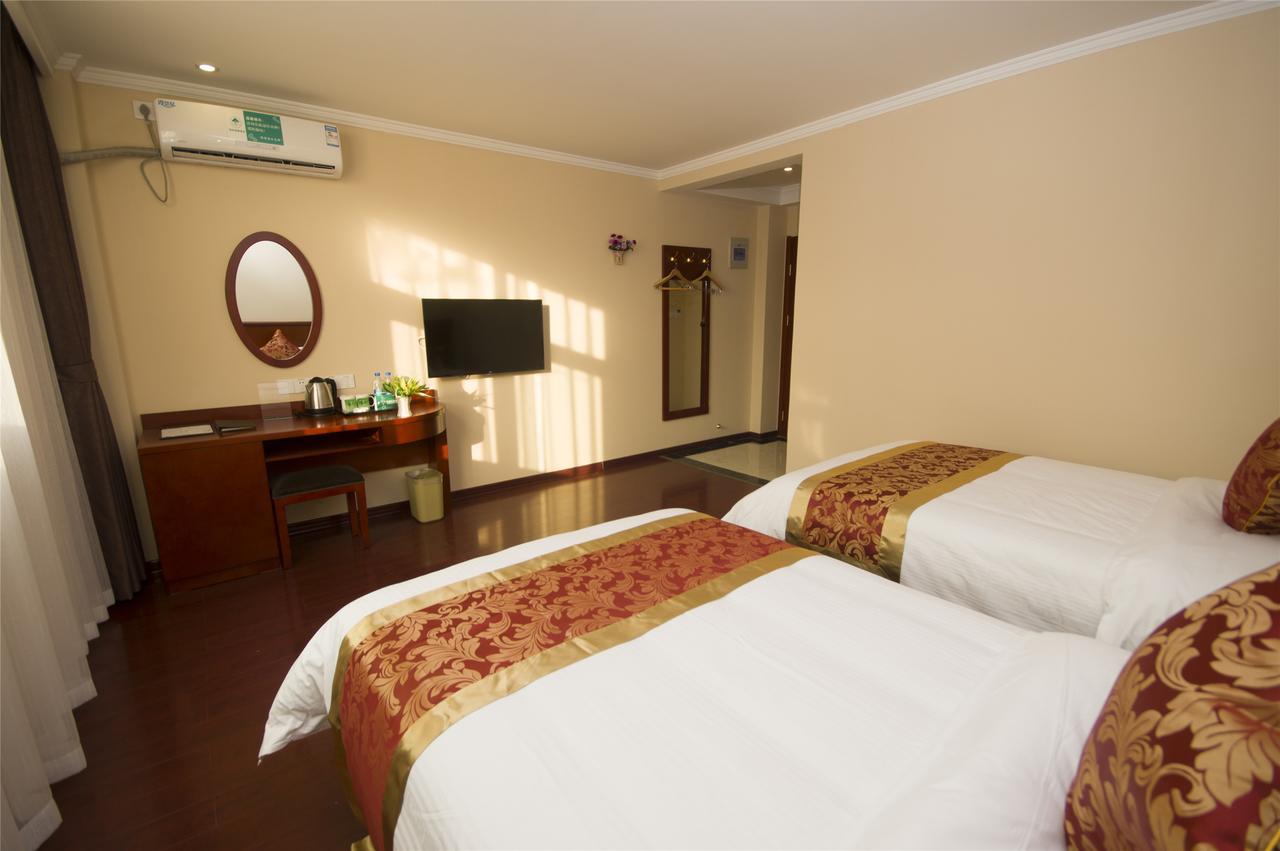 Greentree Inn Jiangsu Wuxi Luoshe Business Hotel Уси Экстерьер фото