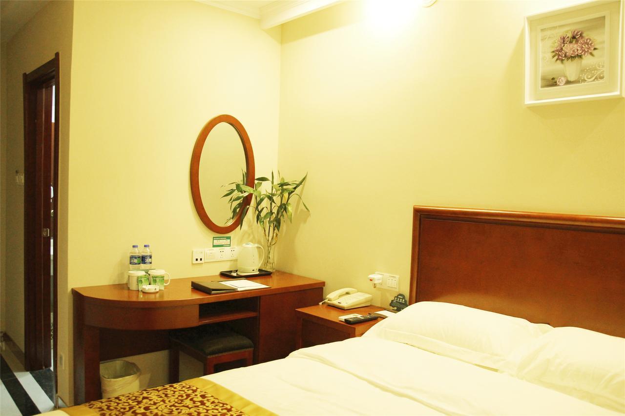 Greentree Inn Jiangsu Wuxi Luoshe Business Hotel Уси Экстерьер фото