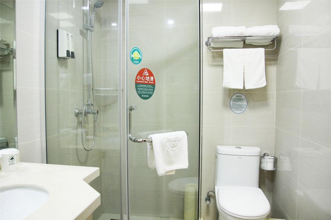 Greentree Inn Jiangsu Wuxi Luoshe Business Hotel Уси Экстерьер фото