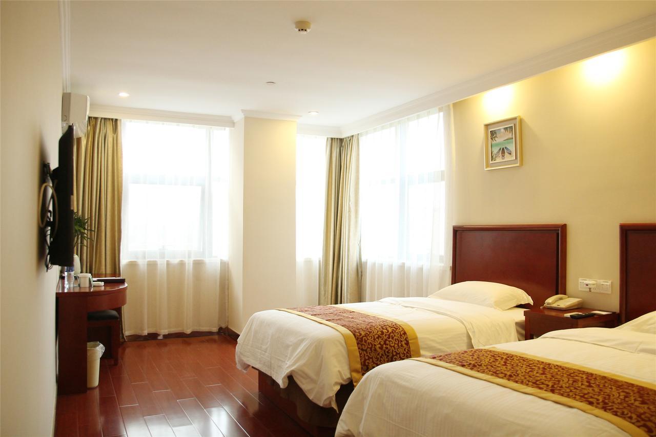 Greentree Inn Jiangsu Wuxi Luoshe Business Hotel Уси Экстерьер фото