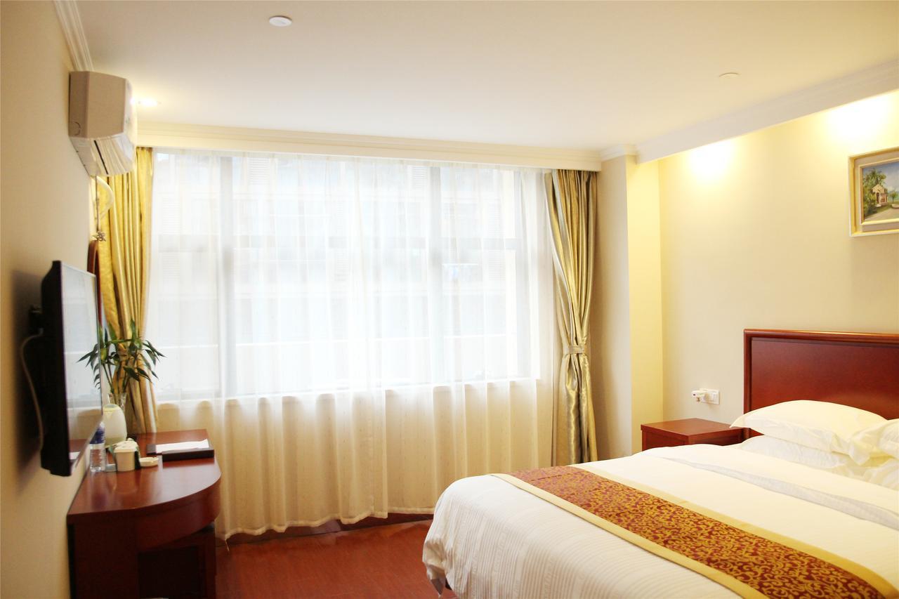 Greentree Inn Jiangsu Wuxi Luoshe Business Hotel Уси Экстерьер фото