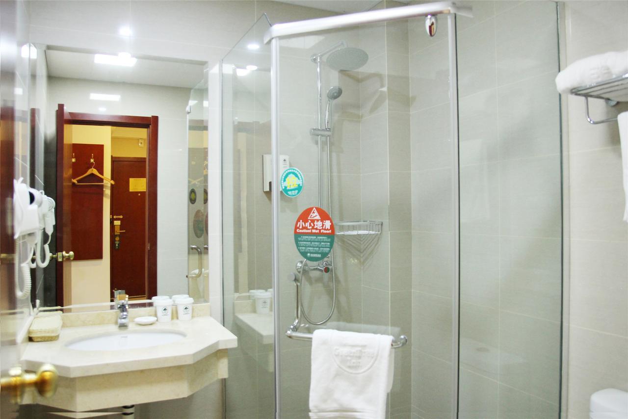 Greentree Inn Jiangsu Wuxi Luoshe Business Hotel Уси Экстерьер фото