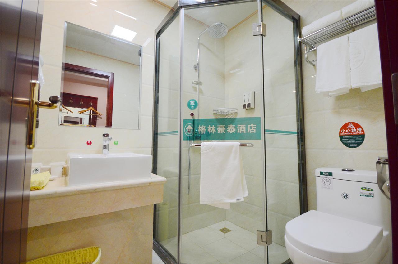 Greentree Inn Jiangsu Wuxi Luoshe Business Hotel Уси Экстерьер фото